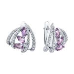 072 - Серьги 92023054 Ag 925