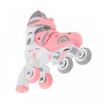 Обучающие ролики 2в1 GLOBBER PASTEL PINK 26-29 размер