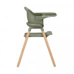 Стульчик для кормления 6в1 KikkaBoo Woody Army Green