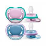 Пустышки Philips AVENT Ultra air SCF085/34 ортодонтические 6-18м+ 2 шт