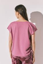 MMS DRAPPED TEE PINK
