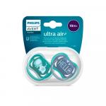 Пустышка Philips Avent ортодонтическая AIR Boy 18м+