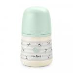 Бутылочка пластиковая Suavinex Birdies зеленая 0м+ 150мл