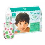 Подгузники Offspring Арбузы размер L 9-13 кг 36 шт