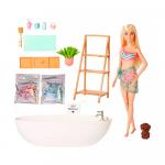 Игровой набор Barbie пенная ванна из конфетти