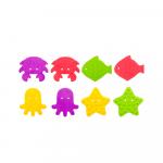 Антискользящие мини-коврики для ванны SEA ANIMALS Roxy Kids яркий 12 шт