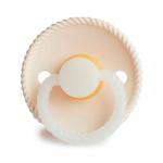 Пустышка FRIGG Rope Latex Cream Night 6-18м