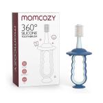 Momcozy детская силиконовая зубная щетка 360° с ограничителем