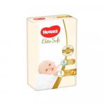 Подгузники Huggies Elite Soft размер 1 до 5 кг 50 шт