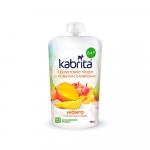 Пюре с козьими сливками Kabrita манго с яблоком 6м+ 100 гр