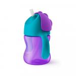 Чашка с трубочкой Philips Avent для девочек 9м+ 200 мл