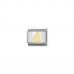 COMPOSABLE Classic ZODIAC in stainless steel with 18k gold (Aquarius)