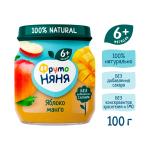Пюре ФрутоНяня яблоко манго 6м+ 100 гр