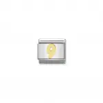 COMPOSABLE Classic NUMBERS in stainless steel with 18k gold (9)