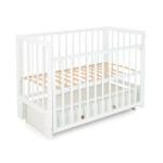 Кроватка Rant Indy Box маятник Cloud белый White