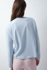 MMM MOOD TOP BLUE