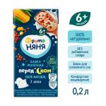 Каша ФрутоНяня молочная злаковая 6м+ 200 мл