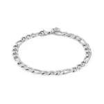 B-YOND steel bracelet (SMALL CURB) (LARGE)