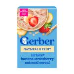 Детская овсяная каша Gerber с бананом и клубникой