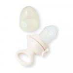 Ниблер с силиконовой сеточкой Happy Baby cream