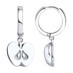 002 - Серьги 94026634 Ag 925