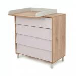 Комод RANT Bergen Crystal Beige 4 ящика артикул 105 84см