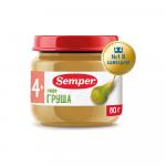 Пюре Semper груша 4м+ 80 гр