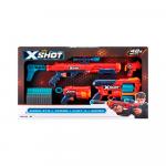 Бластер X-Shot Combo Pack Ranger X8 & Hawk Eye & Fury 4 & Micro 24 дротиков