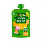 Пюре Gipopo Яблоко тыква морковь манго 6м+ 90гр