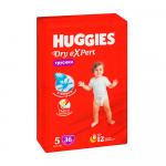 Трусики-подгузники Huggies Dry Expert размер 5 XL 12-17 кг 36 шт