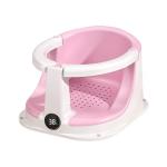 Сиденье для ванны с термометром розовое Babycomfort