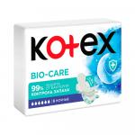 Прокладки Kotex Bio-Care ночные 6 шт