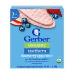 Вафли Gerber Teethers черника свекла 7м+ 48 гр