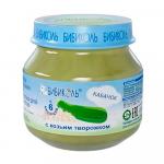 Пюре Бибиколь кабачок с козьим творожком 6м+