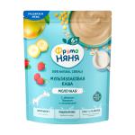 Каша мультизлаковая ФрутоНяня молочная с яблоком  бананом и земляникой 6м+ 200гр