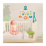 Детский музыкальный мобиль на кроватку, также известный как карусель «Зоопарк»