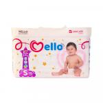 Подгузники Mello размер S 4-8 кг 38шт