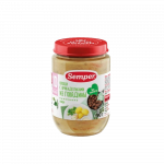 Пюре Semper, овощи с фрикадельками из говядины, 190 гр
