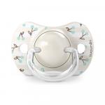 Пустышка Suavinex Birdies зеленая 0-6м 2шт