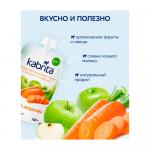 Пюре с козьими сливками Kabrita яблоко-морковь 6м+ 100 гр