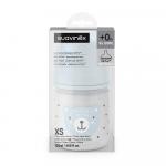 Бутылочка стеклянная Suavinex Wild голубая 120мл