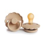 Круглая латексная пустышка FRIGG Daisy Croissant 0-6м