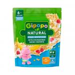 Молочная каша GIPOPO мультизлаковая банан малина 6м+ 170гр