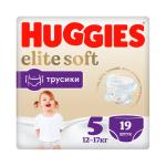 Трусики-подгузники Huggies Elite Soft 5 12-17 кг 19 шт