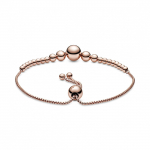 Браслет-слайдер PANDORA Rose из бисера