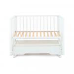 Кровать детская RANT BERGEN PLUS Cloud White артикул 800 маятник и ящик 120*60