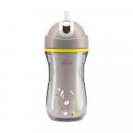 Поильник Chicco Sport Cup серый 14м+ 266 мл