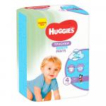 Трусики-подгузники Huggies для мальчиков размер 4 9-14 кг 17 шт