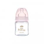Бутылочка Canpol EasyStart Royal Baby розовая 120 мл