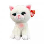 Мягкая игрушка TY белая кошка Amelia